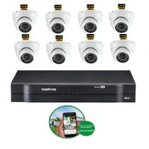 Kit 8 Câmeras De Segurança 2 MP Full Hd 1080p Dvr Intelbras mhdx Full Hd Kit 8 Câmeras De Segurança 2 MP Full Hd 1080p Dvr Intelbras mhdx Full Hd