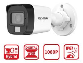 Kit 8 Câmeras Ds-2ce16d0t-lpfs Com Microfone E Led