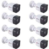 Kit 8 Câmeras Full HD Com Gravação 24h