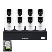 Kit 8 Câmeras Full HD Im4 C Intelbras Branca Nvd 1408 Intelbras Com 8 Canais Com Hd 1tb Instalado Kit 8 Câmeras Full HD Im4 C Intelbras Branca Nvd 1408 Intelbras Com 8 Canais Com Hd 1tb Instalado