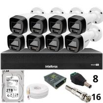 Kit 8 Câmeras Intelbras 1120b Full Color Dvr Mhdx 1016-c Intelbras Com Detecção De Movimentos Hd 2Tb Kit 8 Câmeras Intelbras 1120b Full Color Dvr Mhdx 1016-c Intelbras Com Detecção De Movimentos Hd 2Tb