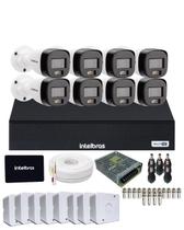 Kit 8 Câmeras Intelbras 1120b Full Color DVR Mhdx 1108-c Com SSD 512gb Kit 8 Câmeras Intelbras 1120b Full Color DVR Mhdx 1108-c Com SSD 512gb