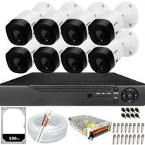 Kit 8 Câmeras Intelbras 1120b Hd Dvr De 08 Canais Alta Performance Com Hd 500gb Incluso Kit 8 Câmeras Intelbras 1120b Hd Dvr De 08 Canais Alta Performance Com Hd 500gb Incluso