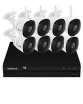 Kit 8 Câmeras Intelbras Im5 Full Hd Nvd 1408 Intelbras Sem Hd