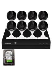 Kit 8 Câmeras Intelbras Imx-c Full Hd Nvd 1408 Intelbras Com Hd 1Tb