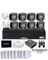 Kit 8 Câmeras Intelbras VHD 3220 B Full Color com Áudio DVR Mhdx 1108-c Com SSD 512gb Kit 8 Câmeras Intelbras VHD 3220 B Full Color com Áudio DVR Mhdx 1108-c Com SSD 512gb