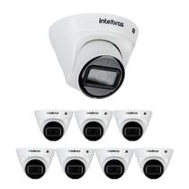 Kit 8 Câmeras IP 2 Megapixels 30m PoE VIP 1230 D G5 Intelbras