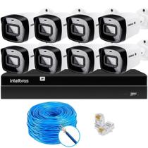 Kit 8 Câmeras IP Vipc 1230B Intelbras NVD 1408P S/HD