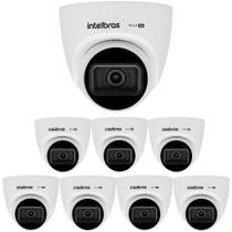 Kit 8 Câmeras Multi HD 2 Megapixels 2.8mm 30m Starlight VHD 3230 D SL Intelbras