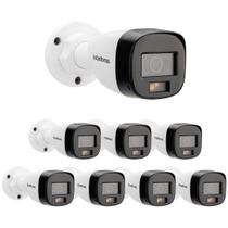 Kit 8 Câmeras Multi HD 2 Megapixels 20m VHD 1220 B FULL COLOR Intelbras