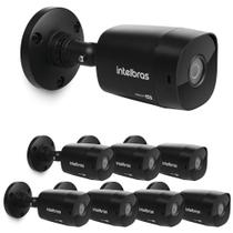 Kit 8 Câmeras Multi HD 2 Megapixels 30m VHD 1230 B BLACK Intelbras