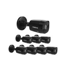 Kit 8 Câmeras Multi HD 2 Megapixels 30m VHD 1230 B G8 BLACK Intelbras