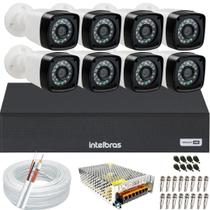 Kit 8 Câmeras Segurança Full Hd Dvr Intelbras full hd 8ch mhdx Kit 8 Câmeras Segurança Full Hd Dvr Intelbras full hd 8ch mhdx