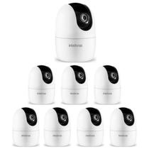 Kit 8 Câmeras Wi-Fi 3 Megapixels 360 Interna iM4 3 MP Intelbras Kit 8 Câmeras Wi-Fi 3 Megapixels 360 Interna iM4 3 MP Intelbras