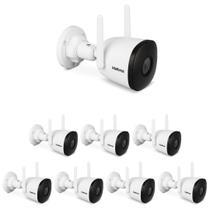 Kit 8 Câmeras Wi-Fi 4 Megapixels Zoom 8x e Áudio iM5 S 4MP Intelbras