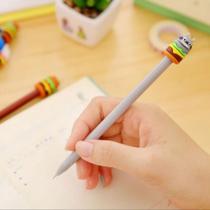Kit 8 canetas de gel urso/coelho criativo para Escola/Escritório papelaria fofa