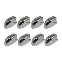 Kit 8 Canoas Caixa Tom Surdo E Bumbo Bateria 19.08 Cromada Kit 8 Canoas Caixa Tom Surdo E Bumbo Bateria 19.08 Cromada