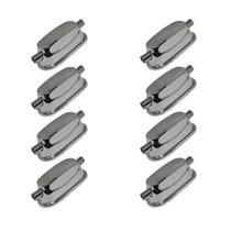 Kit 8 Canoas Cromada Para Caixa 2 Afinações 18.4 Spanking