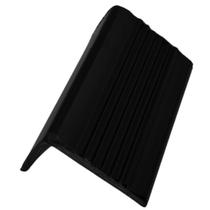 Kit 8 cantoneira degrau escada porta onibus van 1mt preta