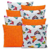 Kit 8 Capas de Almofada c/ Zíper 40x40cm Gorgurinho