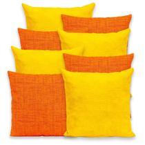 Kit 8 Capas de Almofada com Zíper 40cmx40cm Gorgurinho