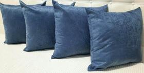 Kit 8 Capas De Almofadas Decorativas Sued Lisas 45x45 Lindas Kit 8 Capas De Almofadas Decorativas Sued Lisas 45x45 Lindas