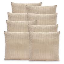 Kit 8 Capas de Almofadas Favinho 40x40 C/ Zíper PIQUET Estampadas
