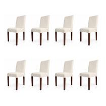 Kit 8 Capas de Cadeira Linha Gold Grega - Creme Kit 8 Capas de Cadeira Linha Gold Grega - Creme