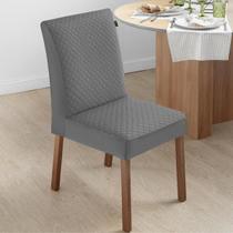 Kit 8 Capas Para Cadeira Em Veludo Matelado