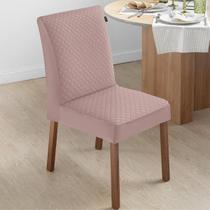 Kit 8 Capas Para Cadeira Em Veludo Matelado