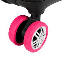 Kit 8 Capas Protetoras de Rodas em Silicone - Rosa Kit 8 Capas Protetoras de Rodas em Silicone - Rosa