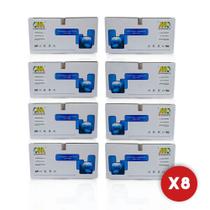 Kit 8 Cartucho Toner Cf283a Cf283 283a 83a 83 Novo Chinamate