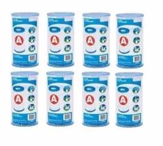 Kit 8 Cartuchos A Filtro Piscina Intex Econômico 29000