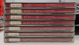 Kit 8 cds the worlds greatest composers