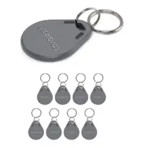 Kit 8 Chaveiros Proximidade Tag 13,56mhz Th 1000 Mf Intelbra