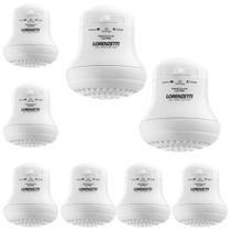 Kit 8 Chuveiro elétrico de parede Lorenzetti 3 Temperatura