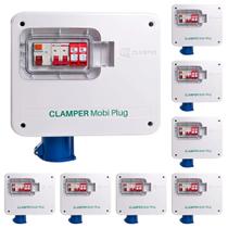 Kit 8 Clamper Mobi Plug - 110v/220v - 8kw - C I 024054 Kit 8 Clamper Mobi Plug - 110v/220v - 8kw - C I 024054