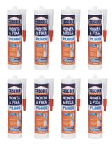 KIT 8 COLA CASCOLA MONTA E FIXA PL600 INTERNO EXTERNO 375g FORTE KIT 8 COLA CASCOLA MONTA E FIXA PL600 INTERNO EXTERNO 375g FORTE