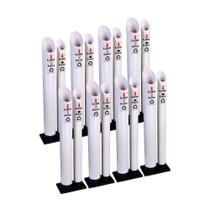 Kit 8 Coletores Duplos Água/Café PVC Kit 8 Coletores Duplos Água/Café PVC