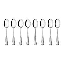 Kit 8 Colheres de Sobremesa Hercules Classique Aço Inox 493-004P Kit 8 Colheres de Sobremesa Hercules Classique Aço Inox 493-004P