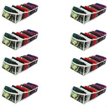 Kit 8 Colméia Organizadora de Gavetas Transp. 10 Nichos P