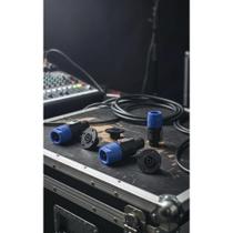 Kit 8 Conectores Speakon 4 Polos Macho/Fêmea Painel