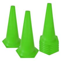 Kit 8 Cones de Marcação de Plástico Muvin - 50cm - Treinamento Funcional, Agilidade e Fortalecimento