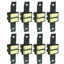 Kit 8 Conjunto 2 Interruptores Simples 10a Sem Placa Silentoque