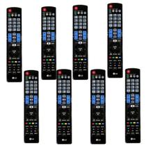 Kit 8 Controles Remotos LG Smart TV 3D AKB74115501