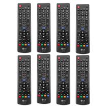 Kit 8 Controles Remotos LG Smart TV 3D AKB75055701