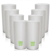 Kit 8 Copos Long Drink Eco Sustentável Green Cups Kit 8 Copos Long Drink Eco Sustentável Green Cups