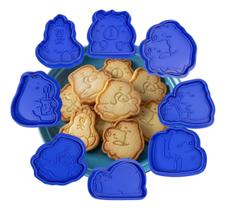 Kit 8 Cortador Biscoito Bolacha Cookie Capivara C/ Puxador