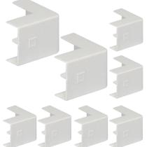 Kit 8 Cotovelo Externo Sistema-x 50x20 Branco Pial Legrand