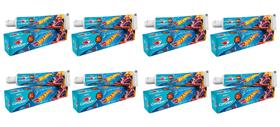 Kit 8 Creme Dental Hot Wheels Sabor Morango 50g - Condor